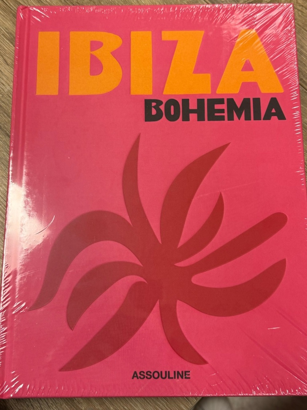 Assouline Ibiza Bohemia Hardcover Book - Pink & Orange